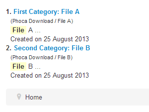 Phoca Download Search Plugin