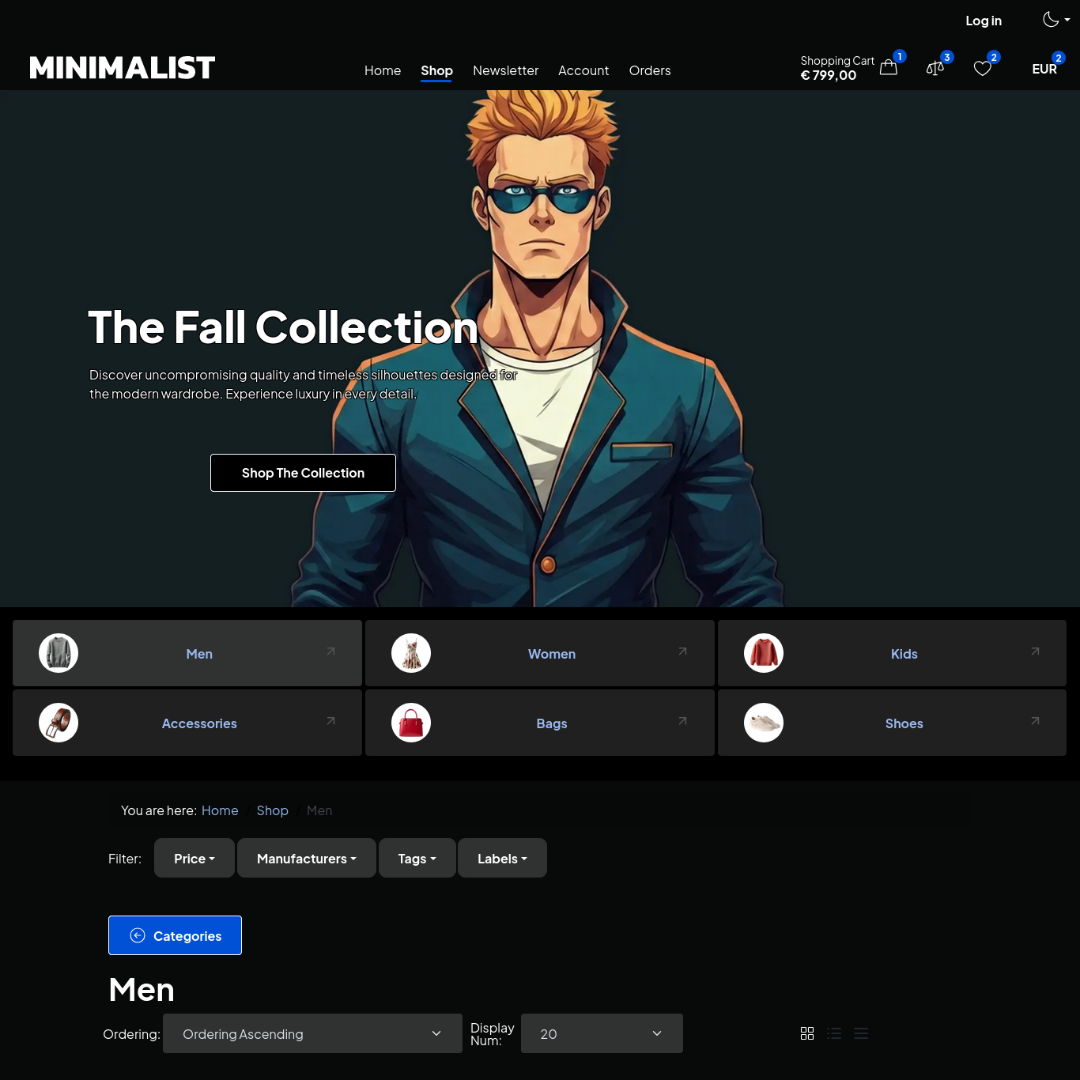 Phoca Spectrum template
