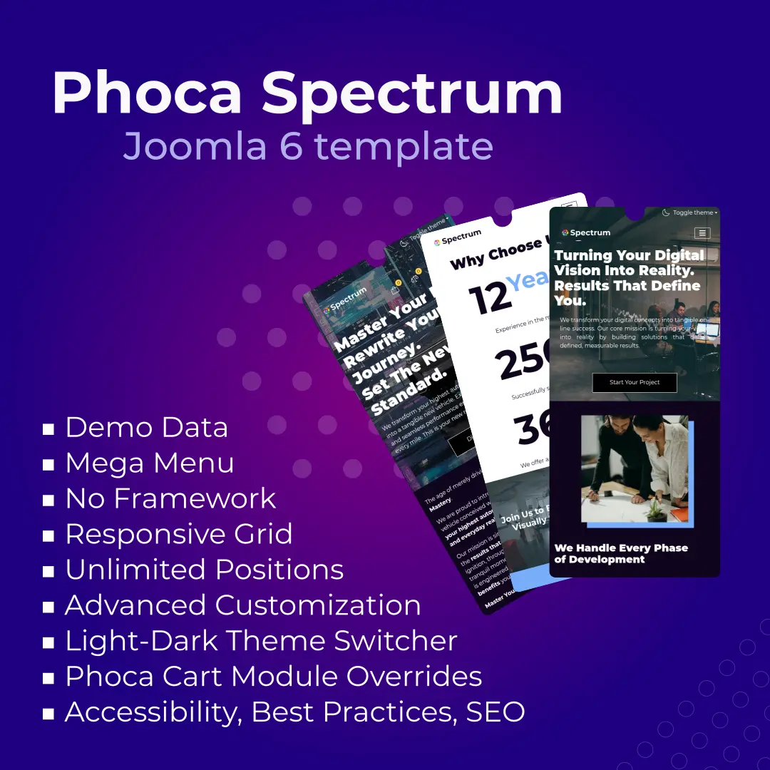 Phoca Spectrum template