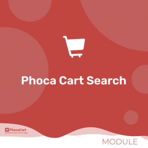 Phoca Cart Search Module