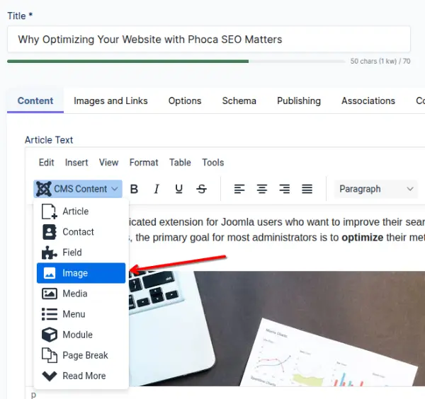 Phoca Mosaic Button Plugin
