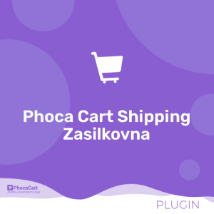 Phoca Cart Shipping Zasilkovna Plugin